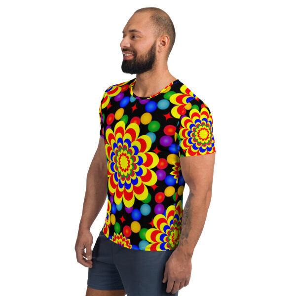 All-Over Print Men's Athletic T-shirt - Image 5