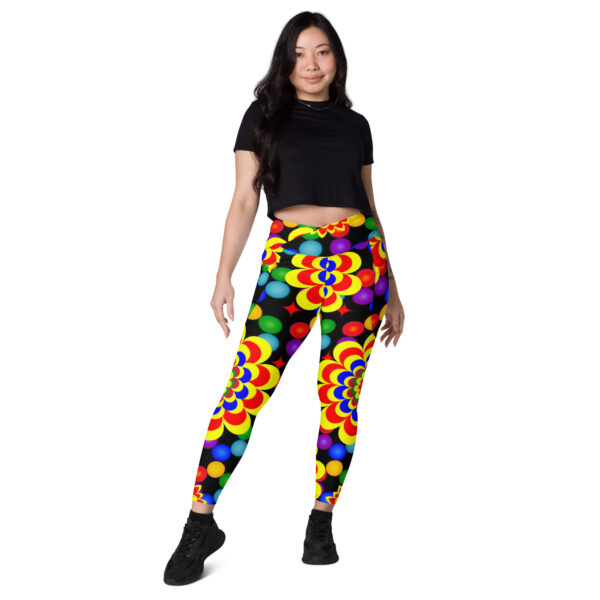 Crossover leggings with pockets - Image 4