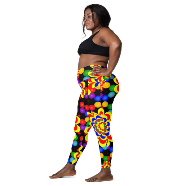 Crossover leggings with pockets - Image 6