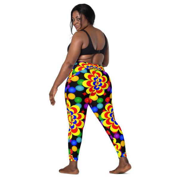 Crossover leggings with pockets - Image 5