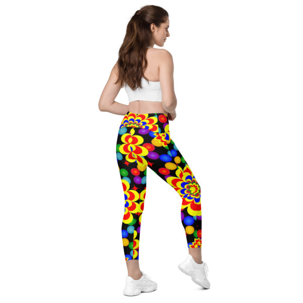 Crossover leggings with pockets - Image 17