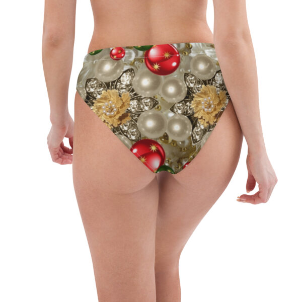 Recycled high-waisted bikini bottom - Image 4