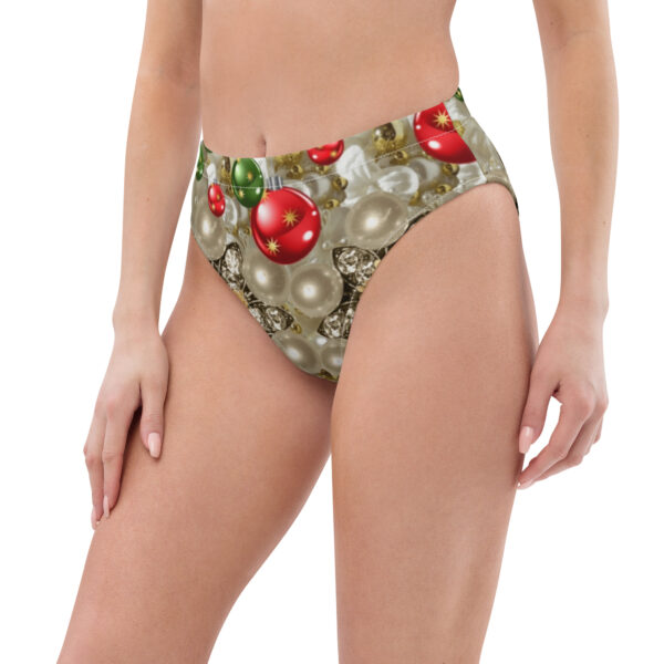 Recycled high-waisted bikini bottom - Image 3