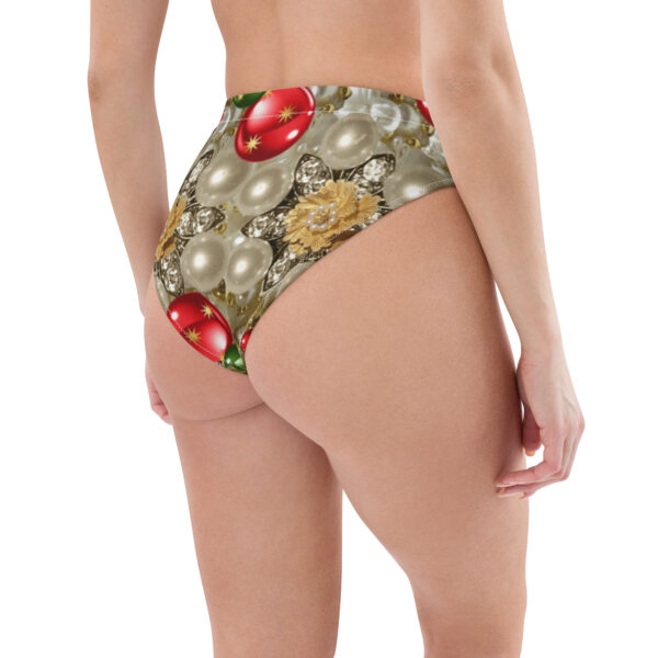 Recycled high-waisted bikini bottom - Image 5