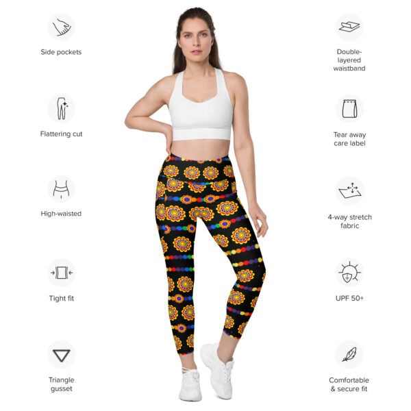 Leggings with pockets - Image 2