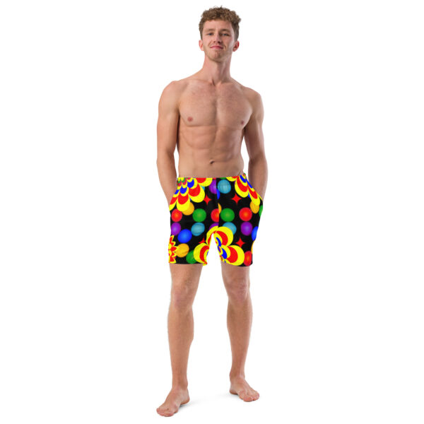 All-Over Print Recycled Swim Trunks