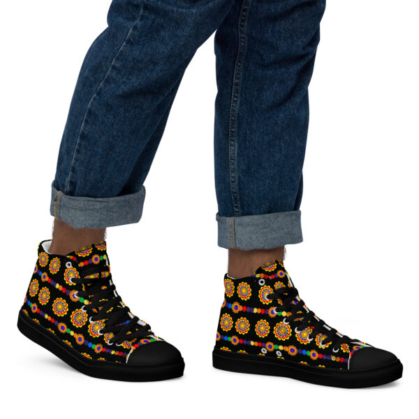 Men’s high top canvas shoes - Image 9