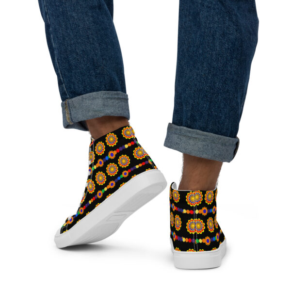 Men’s high top canvas shoes - Image 11