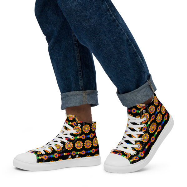Men’s high top canvas shoes - Image 10
