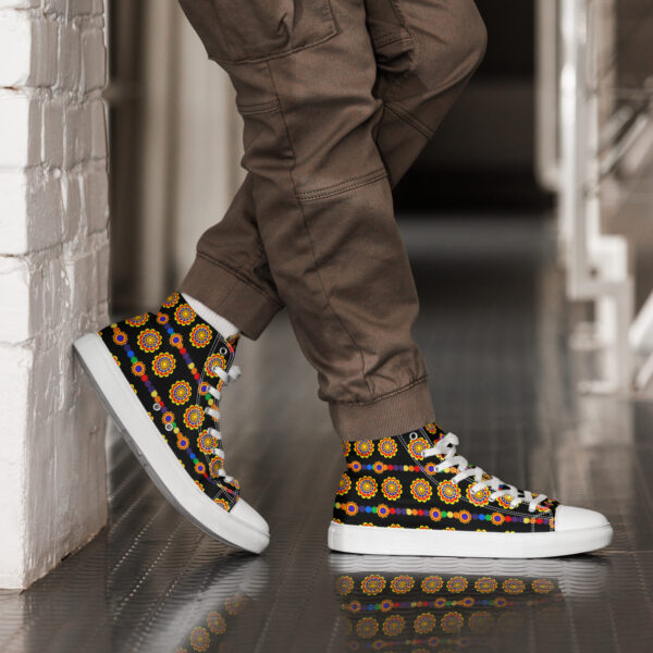 Men’s high top canvas shoes - Image 6