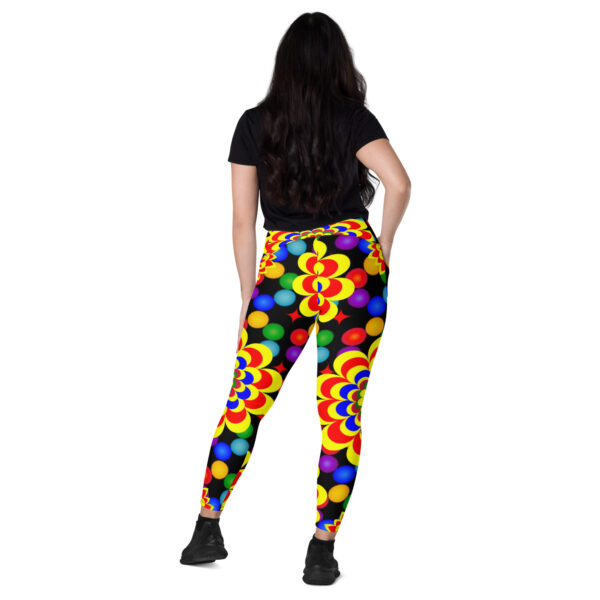 Crossover leggings with pockets - Image 5