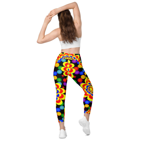 Crossover leggings with pockets - Image 7