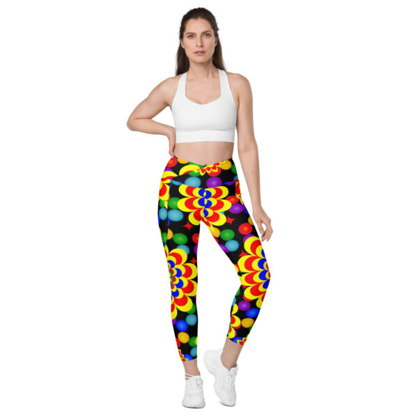 Crossover leggings with pockets - Image 8