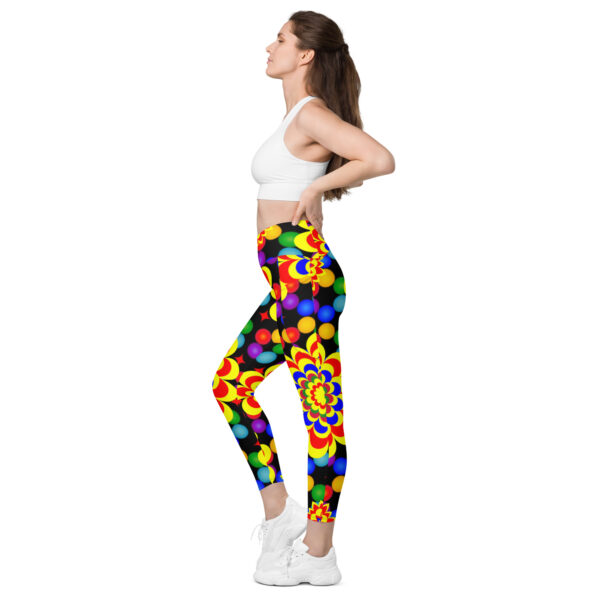 Crossover leggings with pockets - Image 9