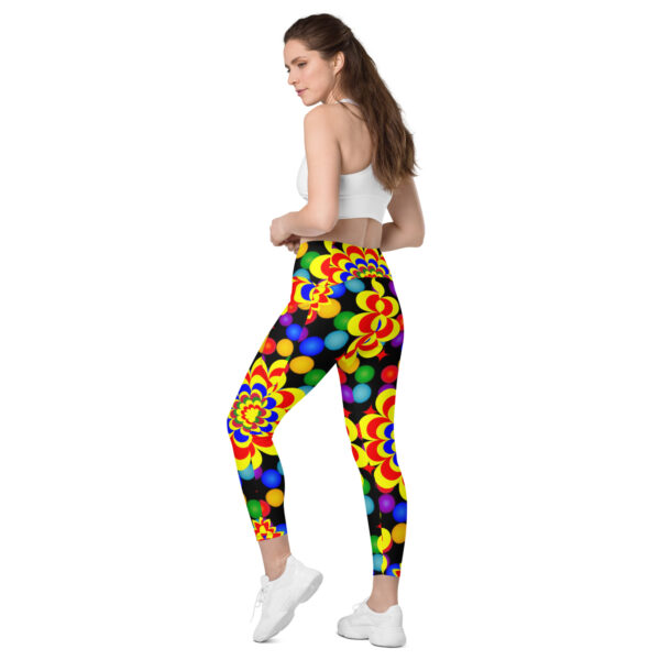 Crossover leggings with pockets - Image 10