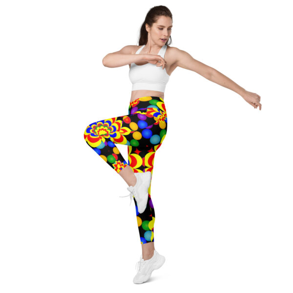 Crossover leggings with pockets - Image 12