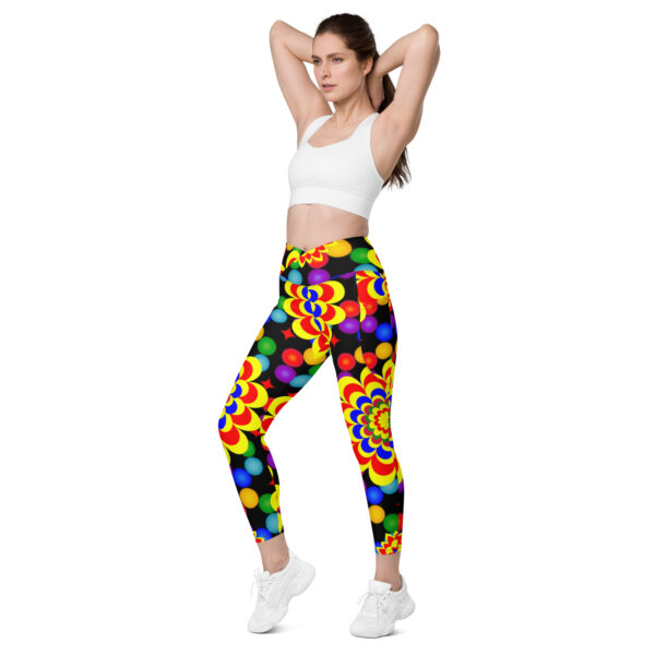 Crossover leggings with pockets - Image 11