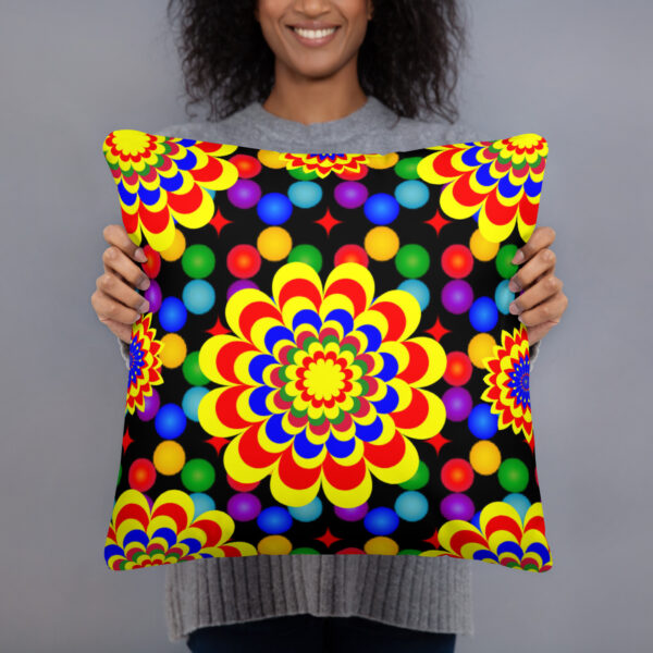 *Original Art Pattern Design on Basic Pillow* - Image 2