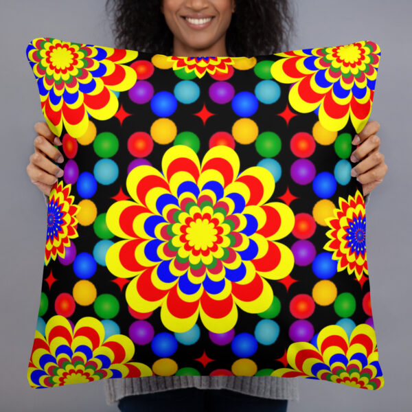 *Original Art Pattern Design on Basic Pillow* - Image 3