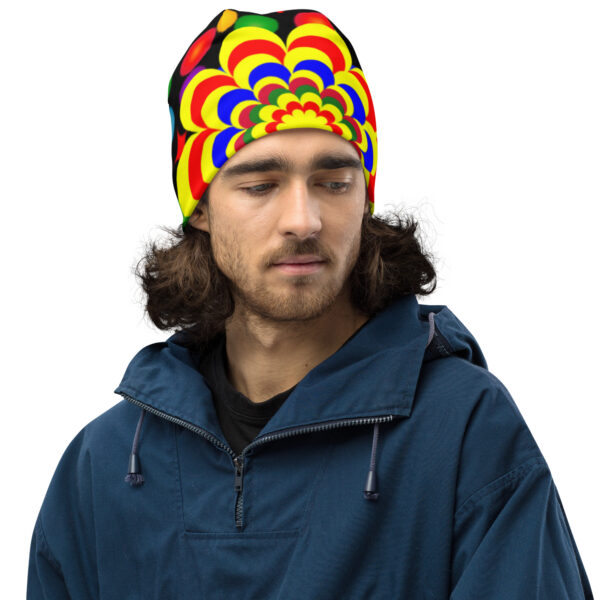 All-Over Print Beanie - Image 4