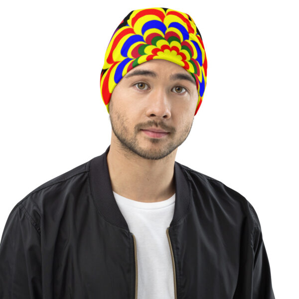 All-Over Print Beanie - Image 6