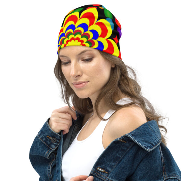 All-Over Print Beanie - Image 2
