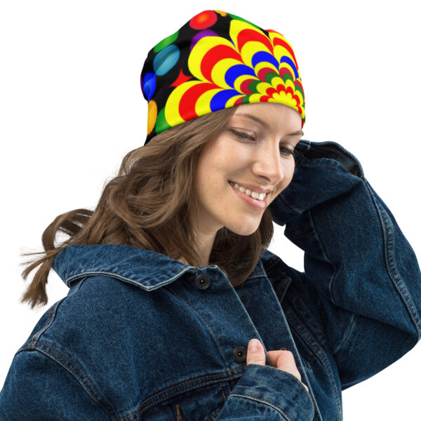 All-Over Print Beanie - Image 3