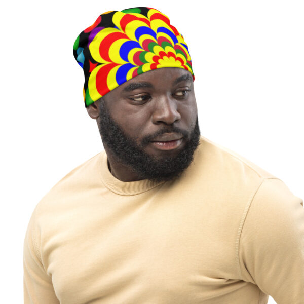 All-Over Print Beanie - Image 5