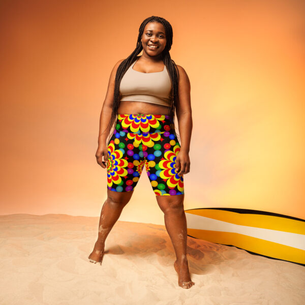 *Original Art Pattern Design on Biker Shorts* - Image 4