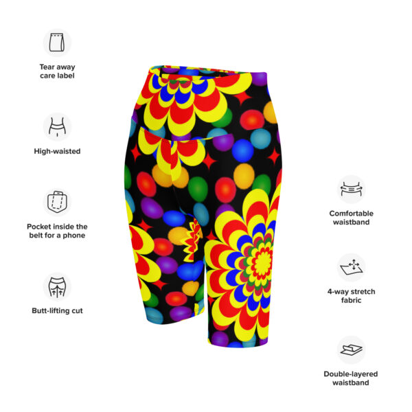 *Original Art Pattern Design on Biker Shorts* - Image 5