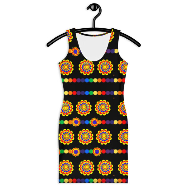 *Original Art Pattern Design on Bodycon Dress* - Image 3