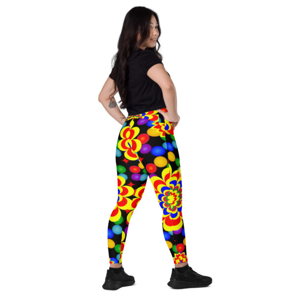 Crossover leggings with pockets - Image 6