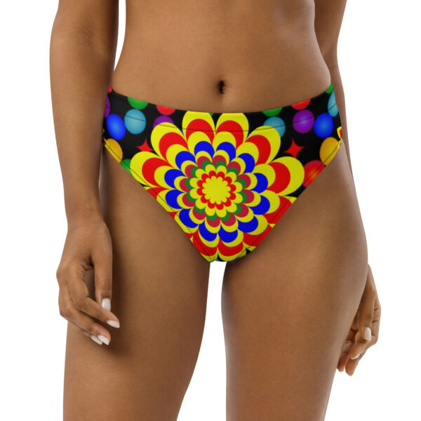 Recycled high-waisted bikini bottom - Image 7
