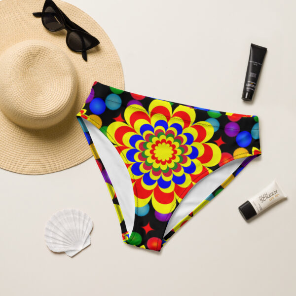 Recycled high-waisted bikini bottom - Image 8