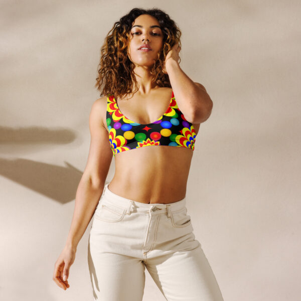 Recycled padded bikini top - Image 2