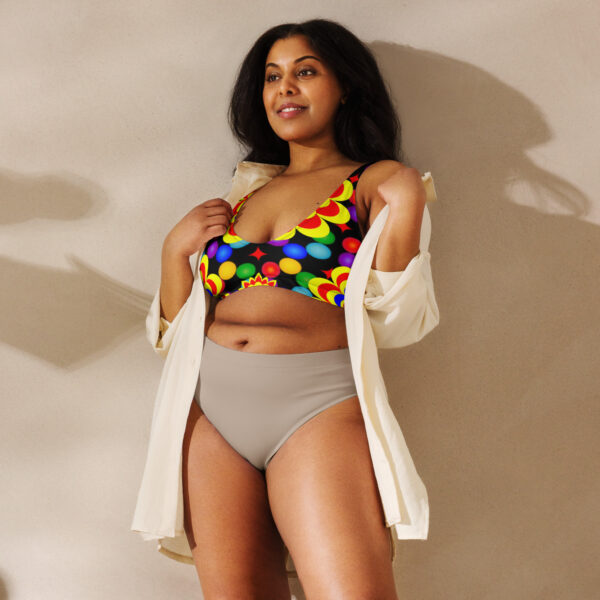 Recycled padded bikini top - Image 3