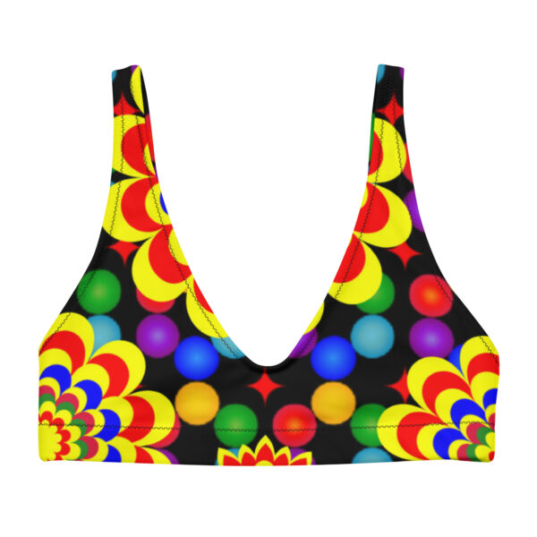 Recycled padded bikini top - Image 11
