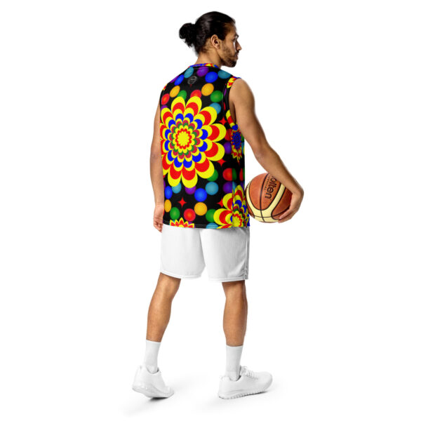 Recycled unisex basketball jersey - Image 7