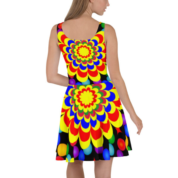 *Original Art Pattern Design on Skater Dress* - Image 10