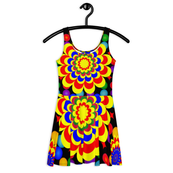 *Original Art Pattern Design on Skater Dress* - Image 6
