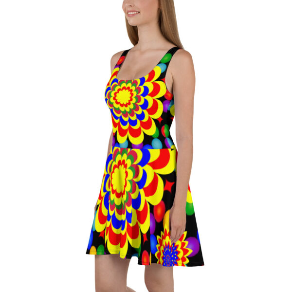 *Original Art Pattern Design on Skater Dress* - Image 11