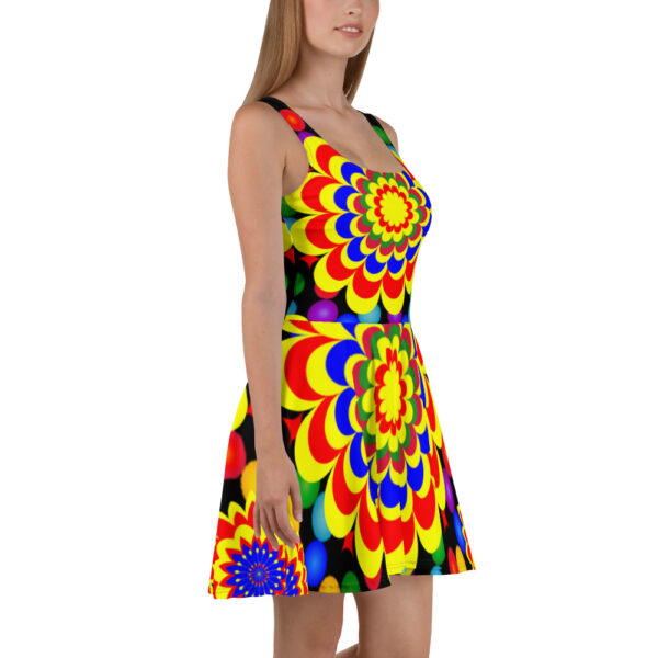*Original Art Pattern Design on Skater Dress* - Image 12