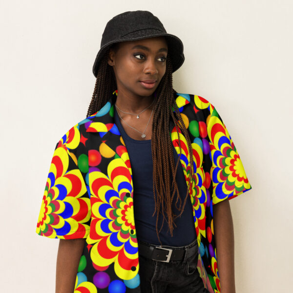 Unisex button shirt - Image 3