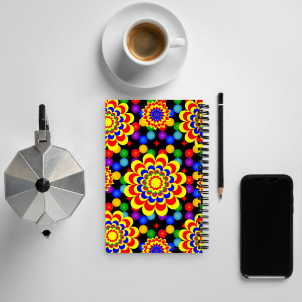 *Original Art Pattern Design on Spiral Notebook* - Image 2