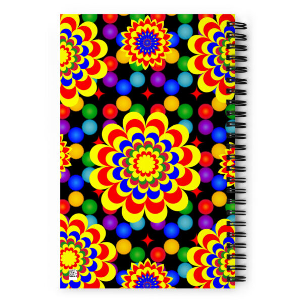 *Original Art Pattern Design on Spiral Notebook* - Image 4
