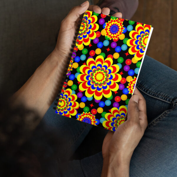 *Original Art Pattern Design on Spiral Notebook*