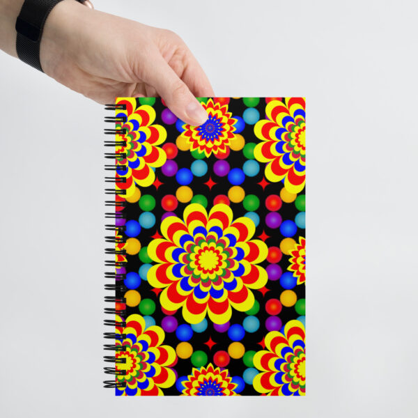 *Original Art Pattern Design on Spiral Notebook* - Image 7