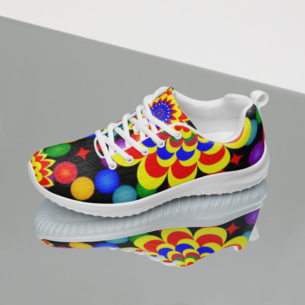 *Original Art Pattern Design on Women's Athletic Shoes* - Image 3
