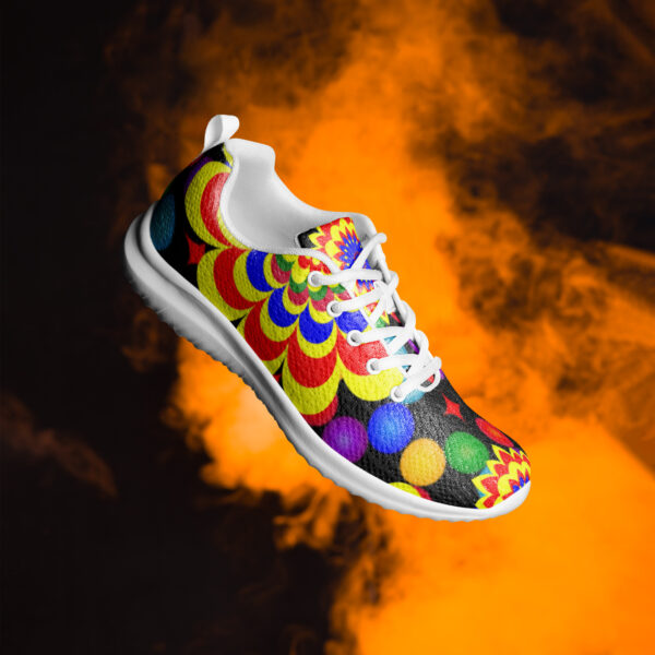 *Original Art Pattern Design on Women's Athletic Shoes* - Image 5