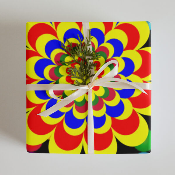 *Original Art Pattern Design on Wrapping Paper Sheets* - Image 3